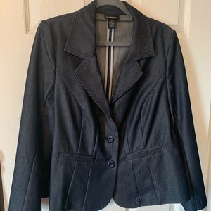 Three piece navy blue suit from LB